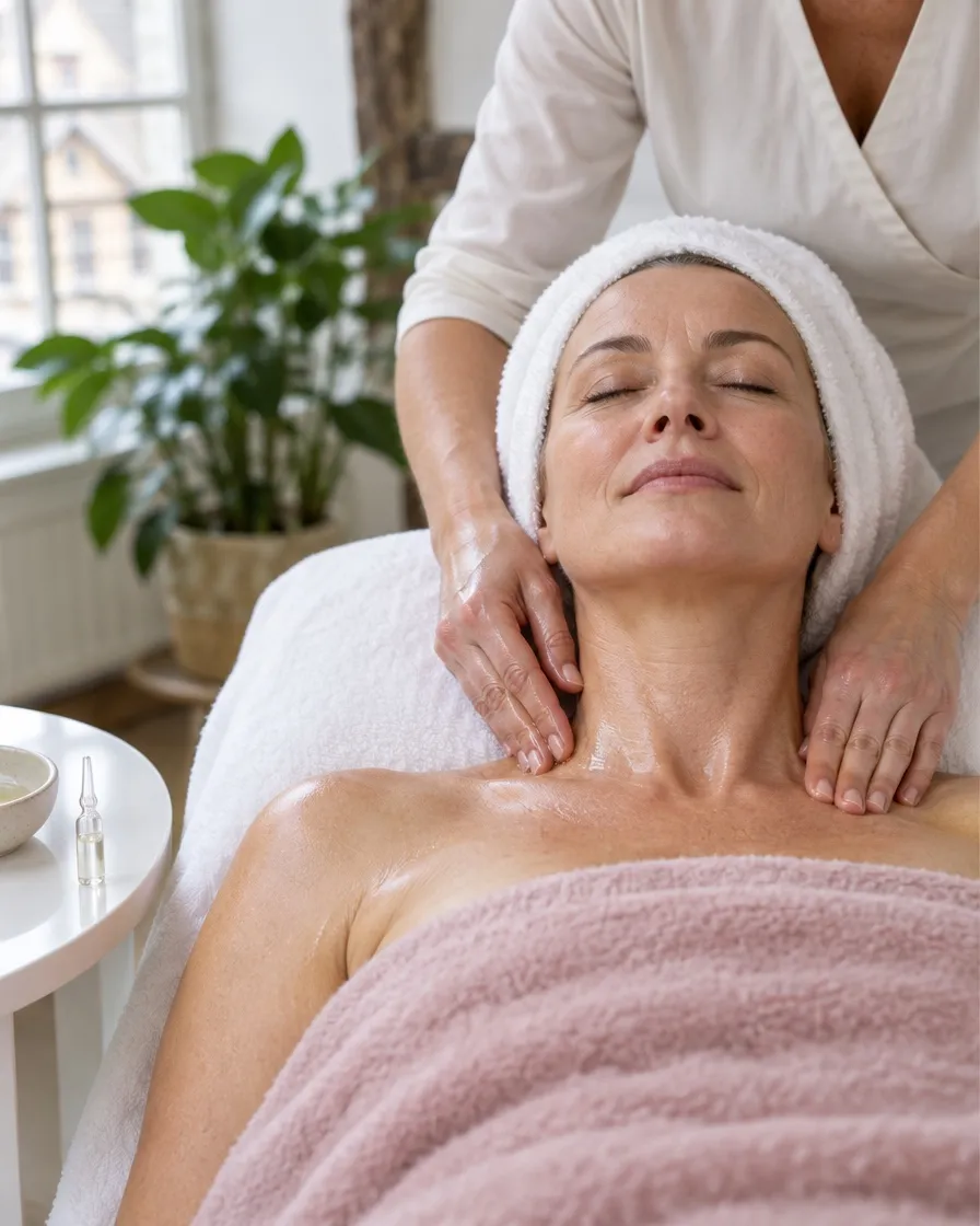 Nacken- und Schultermassage